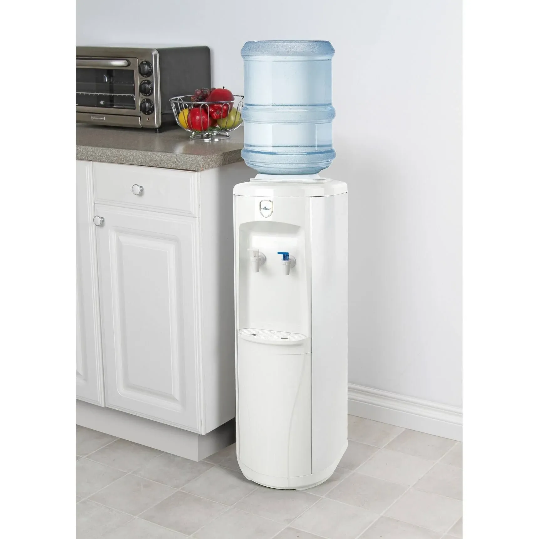 Vitapur VWD2236W Top Load Floor Standing Room and Cold Water Dispenser