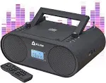 CD Player Portable Audio System - New 2023 - AM/FM Radio with CD Player MP3