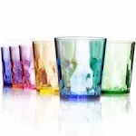  - 13 oz Unbreakable Premium Drinking Glasses - Set of 6 - Tritan Plastic 