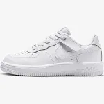 Nike Little Kid's Air Force 1 Low EasyOn Shoes - White/Black