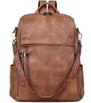 FADEON BACKPACK Purse Women Designer Ladies Vegan Leather Shoulder TRAVEL Bag