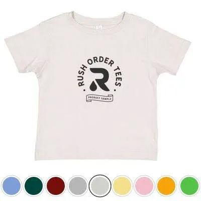 Rabbit Skins 3321 - Toddler Fine Jersey T-Shirt Charcoal 4T