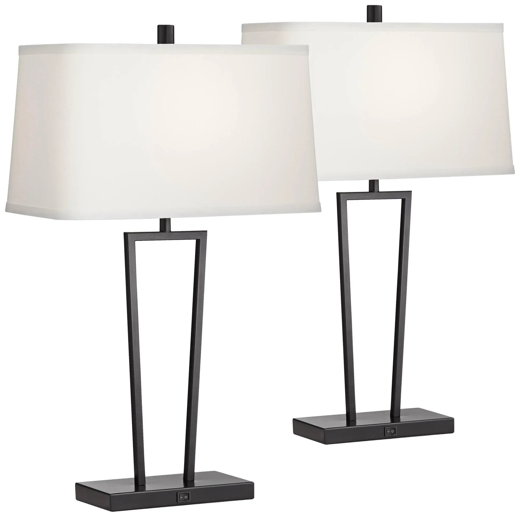 360 Lighting Cole Modern Table Lamps