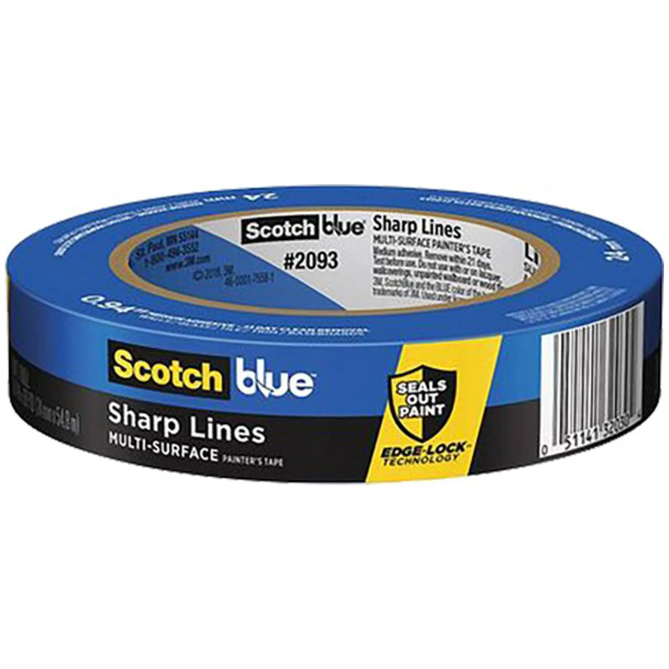 Scotch Blue Painter's Tape, Sharp Lines, Multi-Surface, 0.94 Inch