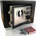 Electronic Digital Safe Box Keypad Lock Steel Home Office Security Cash Gun