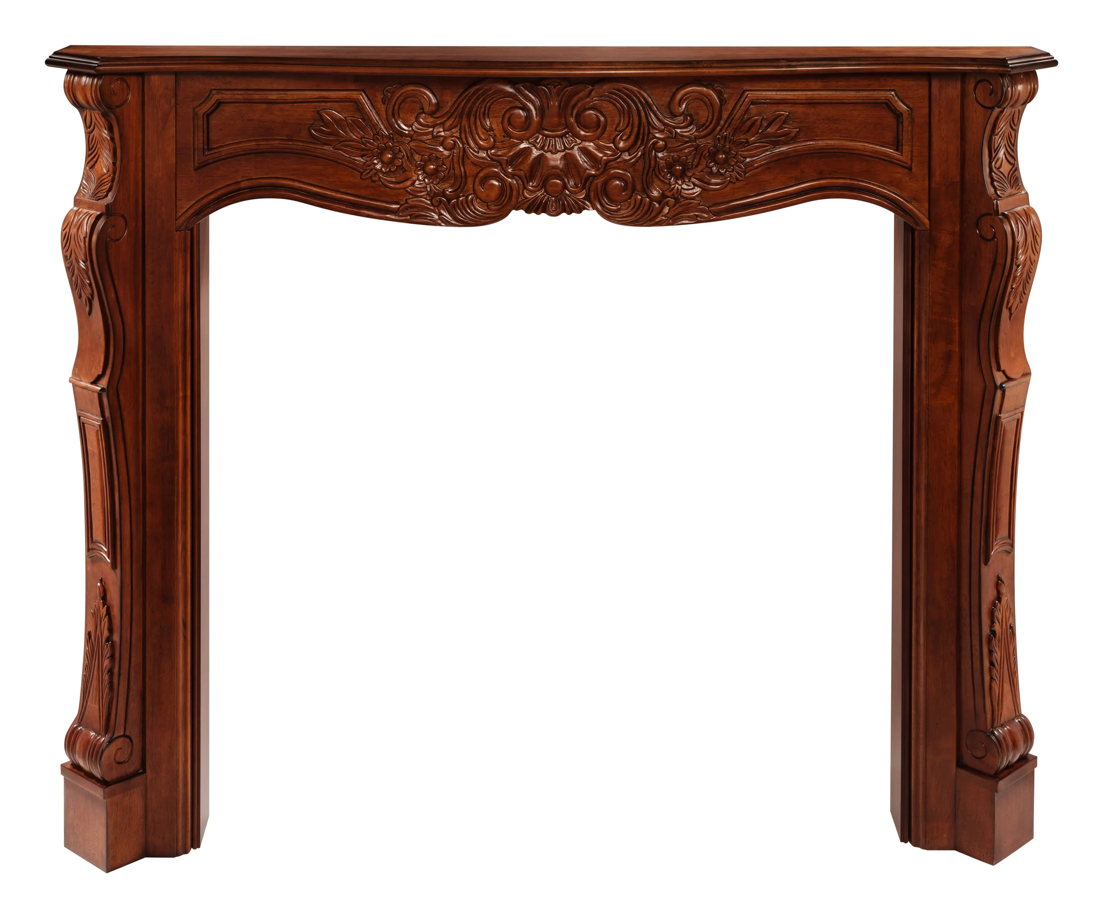 Pearl Mantels Deauville Fireplace Mantel Surround Unfinished