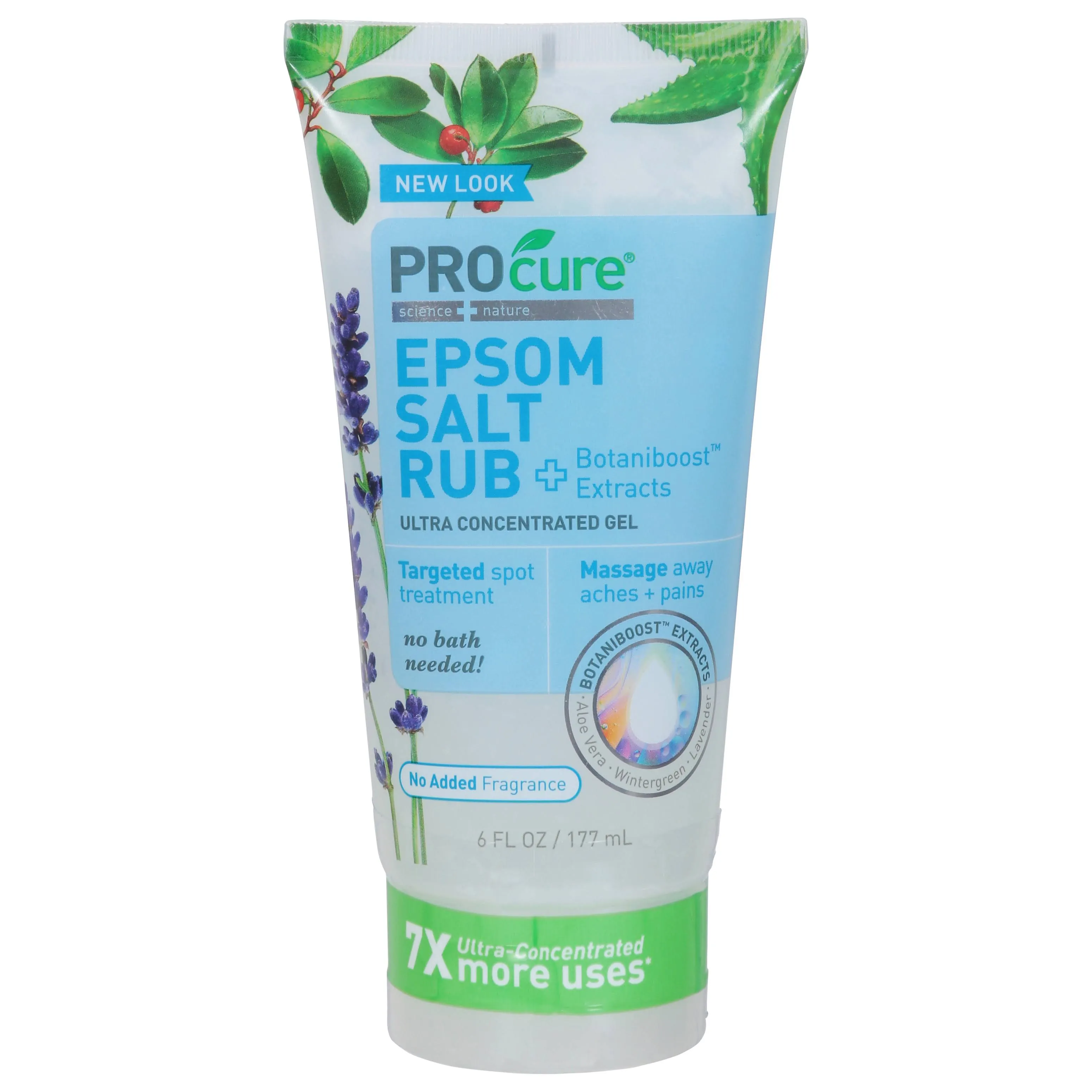 PROcure Epsom Salt Rub Gel, 6 fl oz.