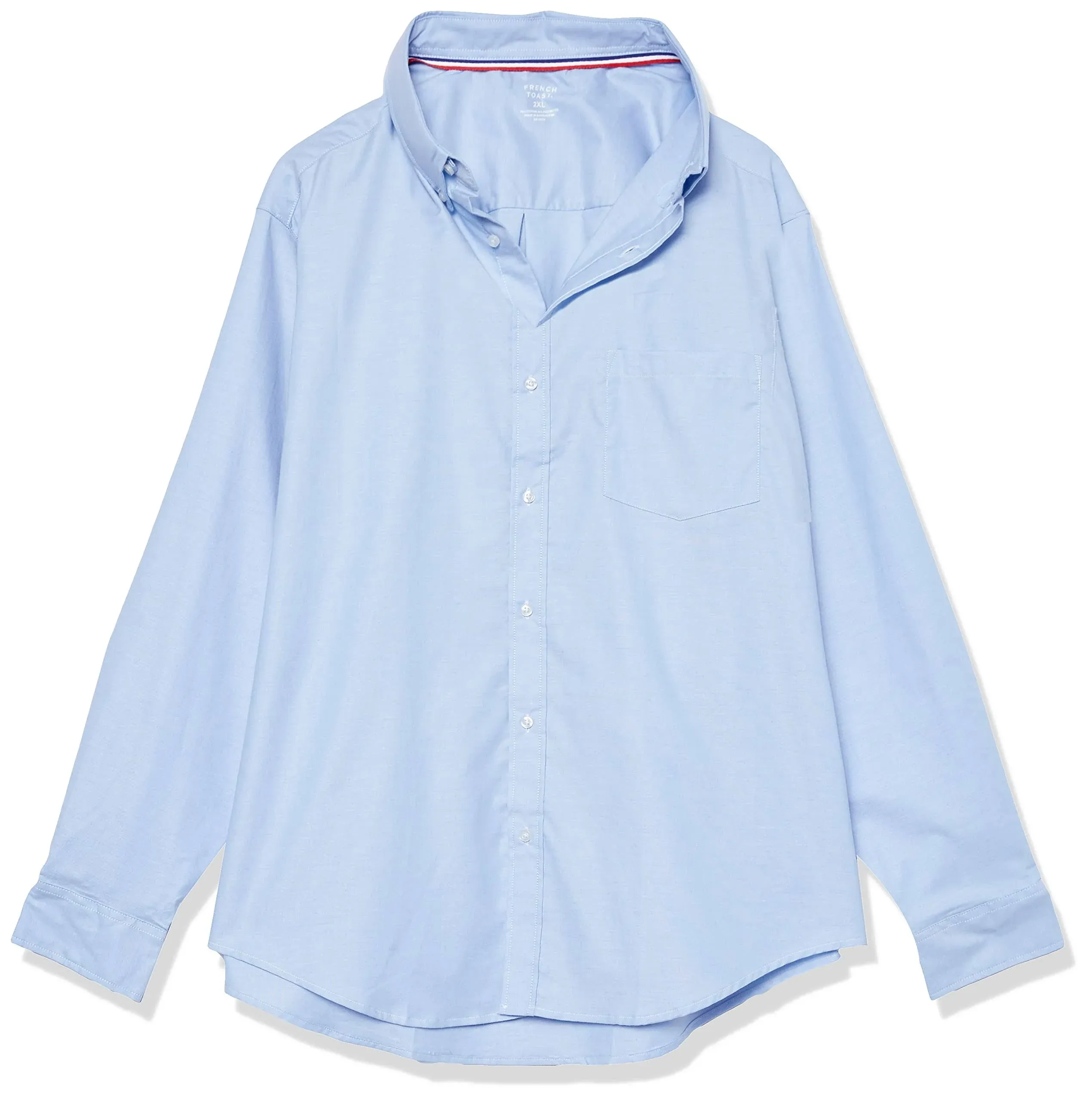 French Toast Boys' Long Sleeve Oxford Shirt