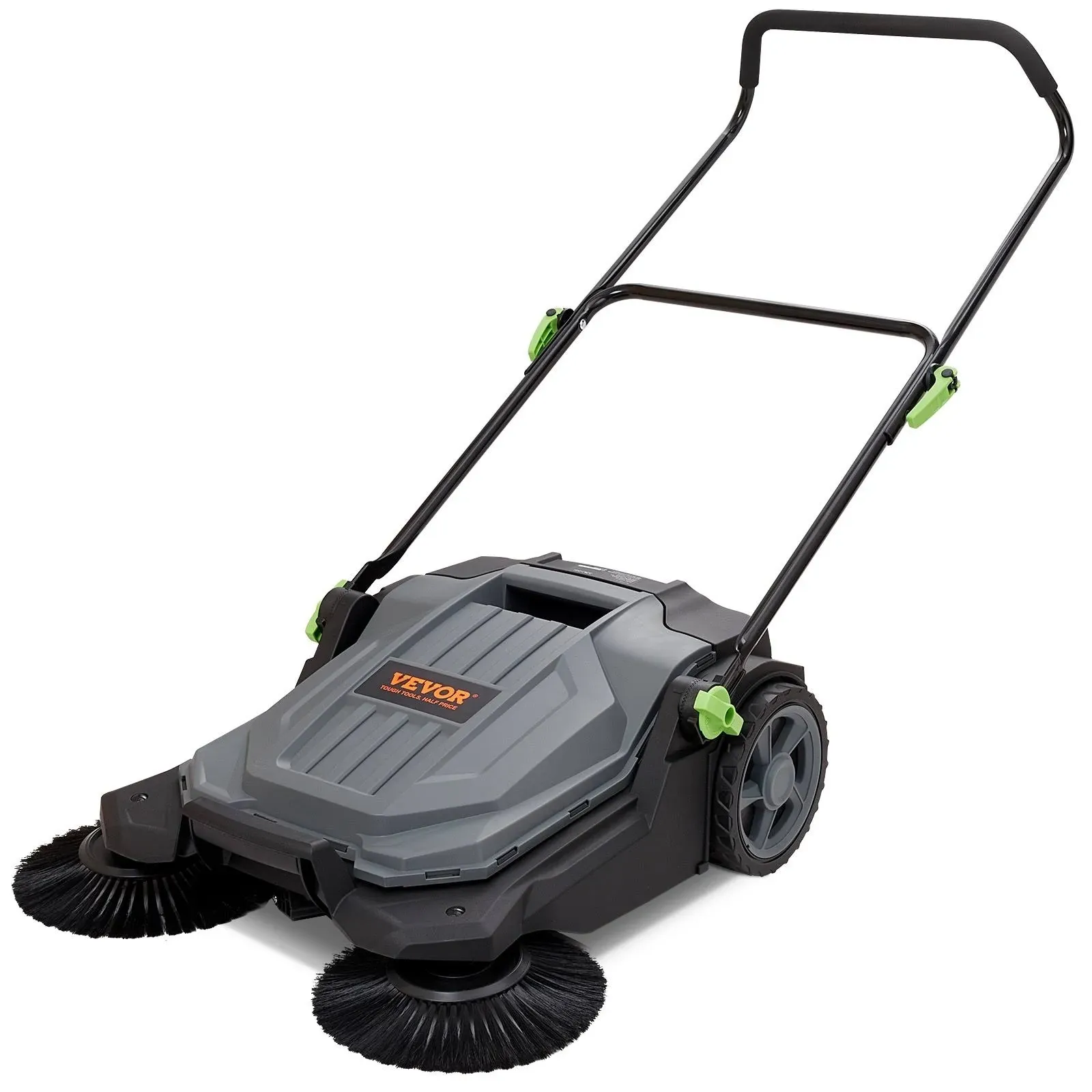 VEVOR Walk-Behind Hand Push Floor Sweeper