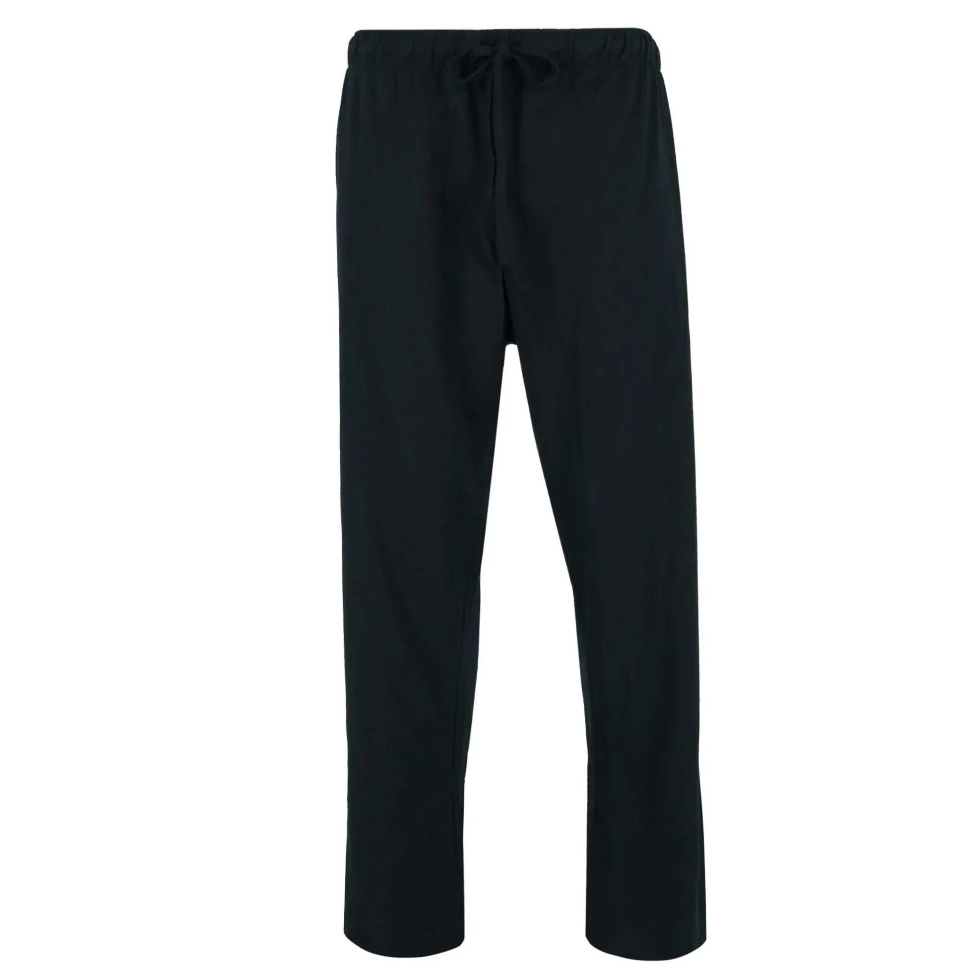 CottonBell Men's Big and Tall Solid Knit Pajama Lounge Pant