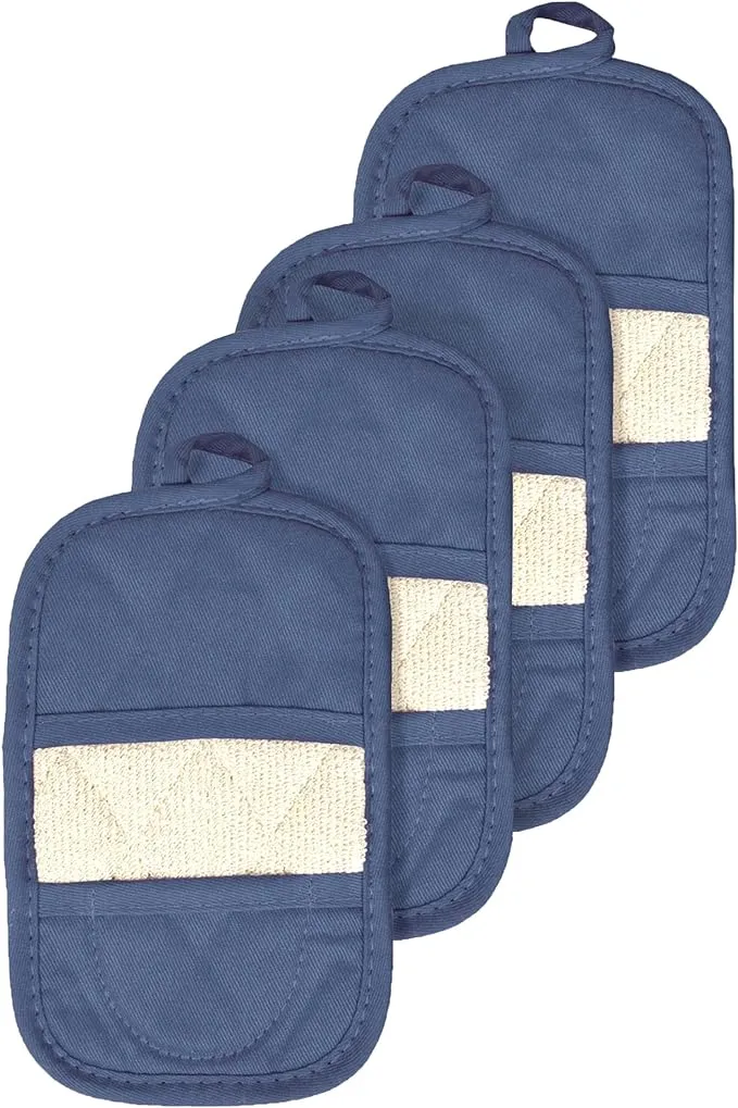 Ritz Royale Collection Pot Holder, Federal Blue, 4 Count