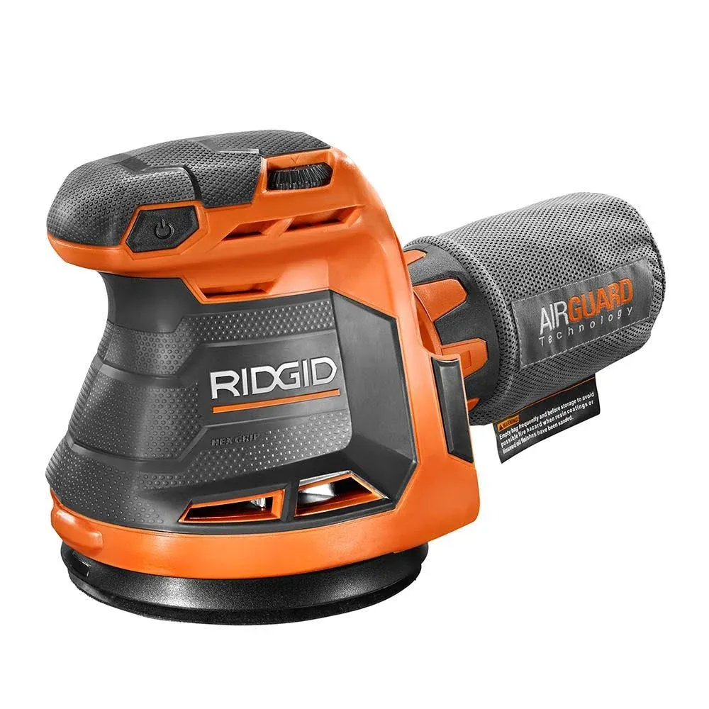 Ridgid 18V Cordless 5 in. Random Orbit Sander