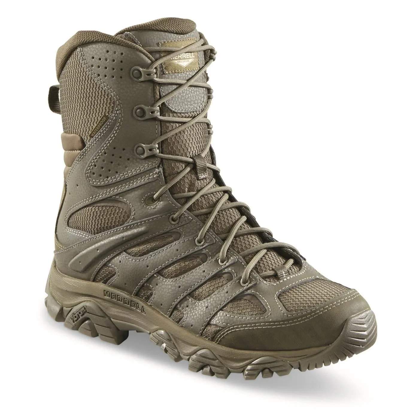 Merrell Men's Moab 3 8" Tactical Zip Waterproof