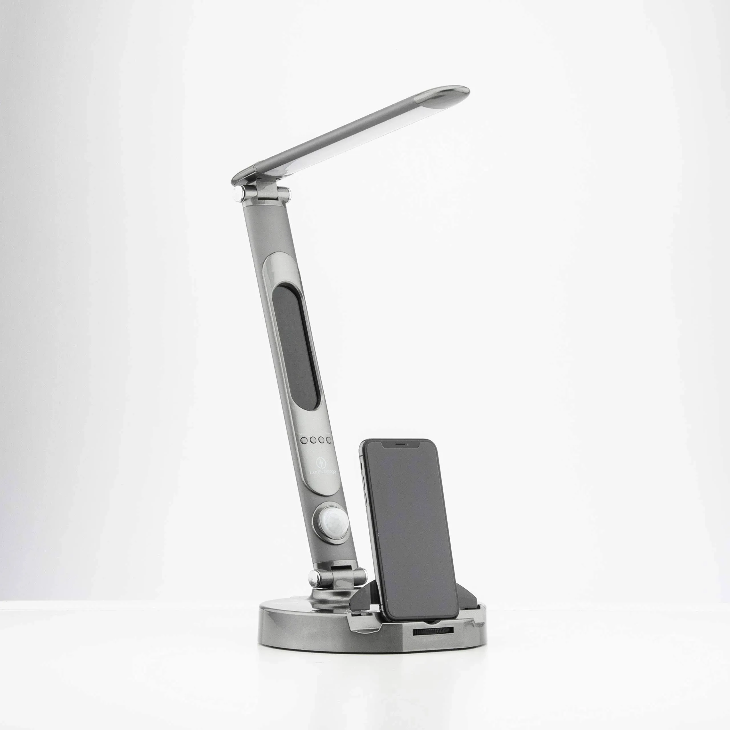 LumiCharge II Premium Desk Lamp with Universal Phone Charger