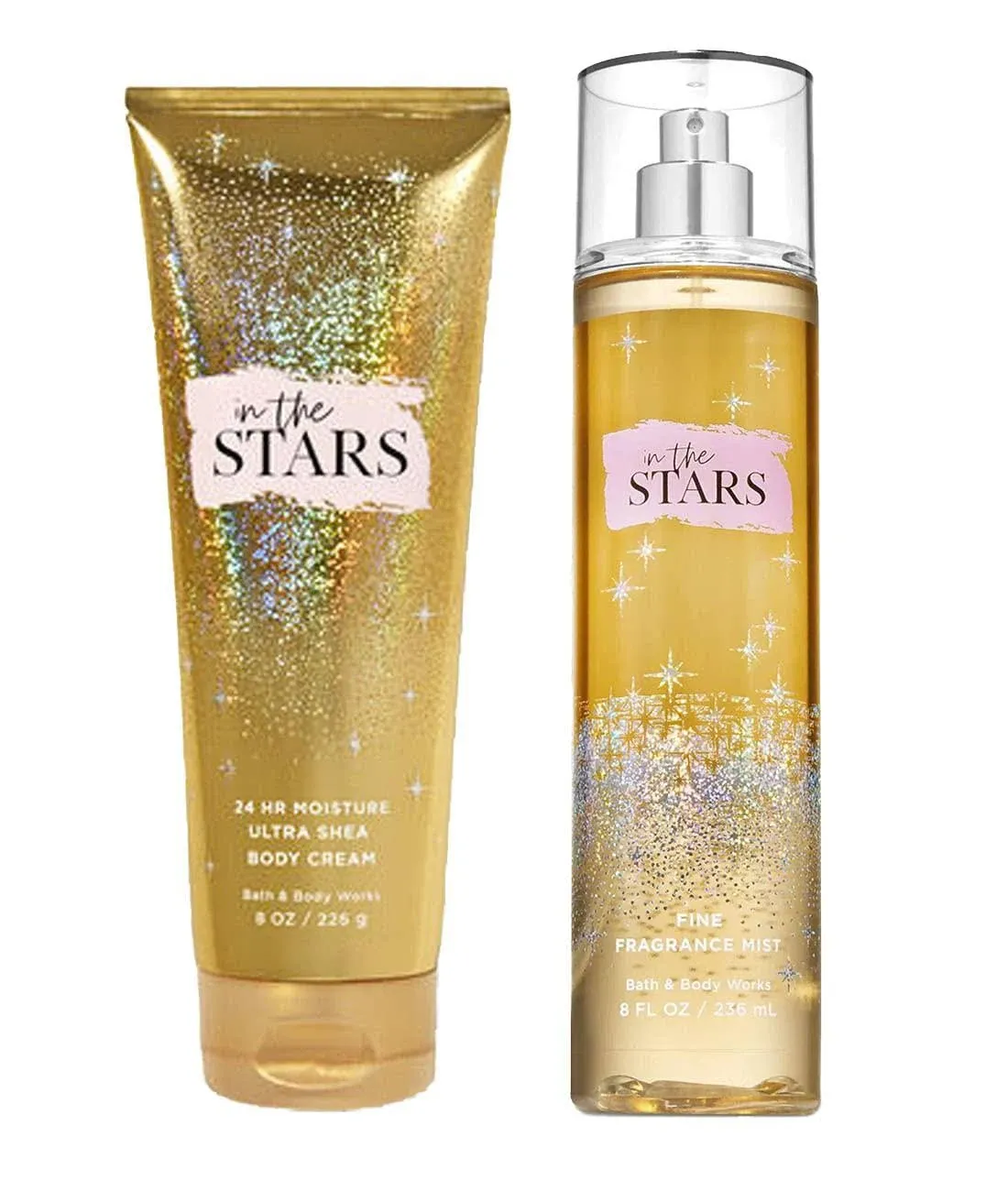 Bath and Body Works in the Stars Ultra She Body Cream &amp; Fine Fragrance Mist S...