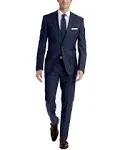 Calvin Klein Men's Slim-Fit Wool-Blend Stretch Suit Pants