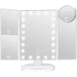 Makeup Mirror Vanity Mirror with Lights, Bathroom Adjustable Brightness Mirro...