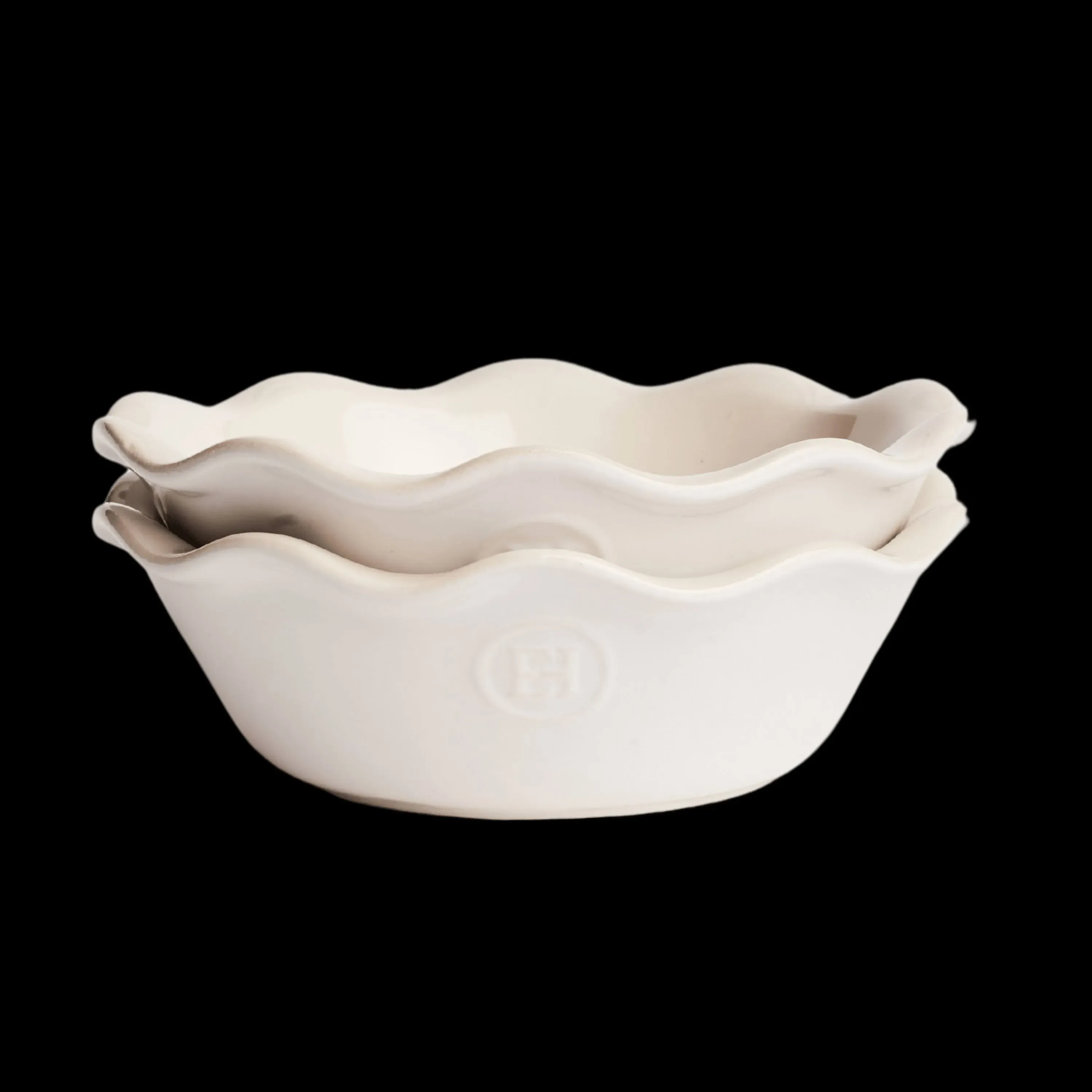 Emile Henry Mini Pie Dish, Set of 2 - Sugar