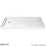 DreamLine SlimLine Single Threshold Shower Base DLT