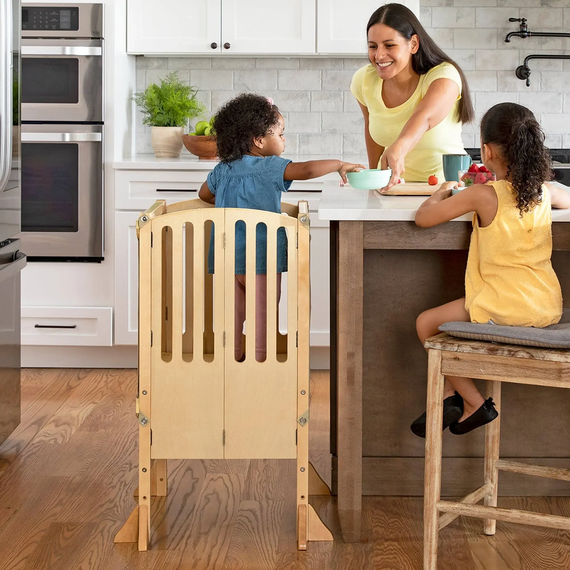 Guidecraft Contemporary Kitchen Helper Stool