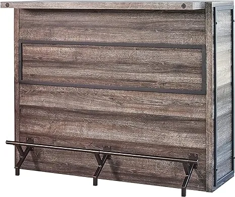 Joe Aged Oak 5-Shelf Bar Unit