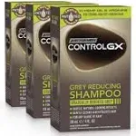 Just For Men Control GX Grey Reducing Shampoo 4 fl. oz. 3 pack. Gradually Color