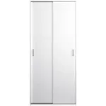 Tvilum Space Wardrobe with 2 Sliding Doors, White