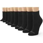 No Nonsense Women’s Cushioned Mesh Quarter Top Ankle Socks - Premium Comfort for Women