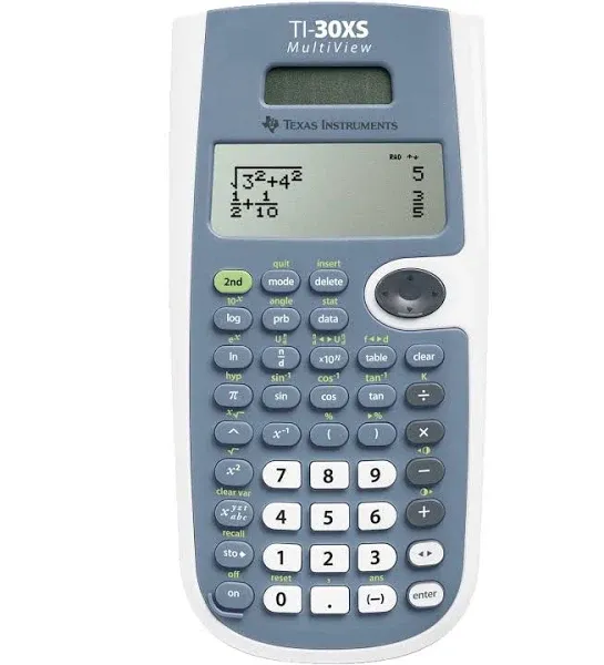 Texas Instruments MultiView Scientific Calculator (TI-30XS)