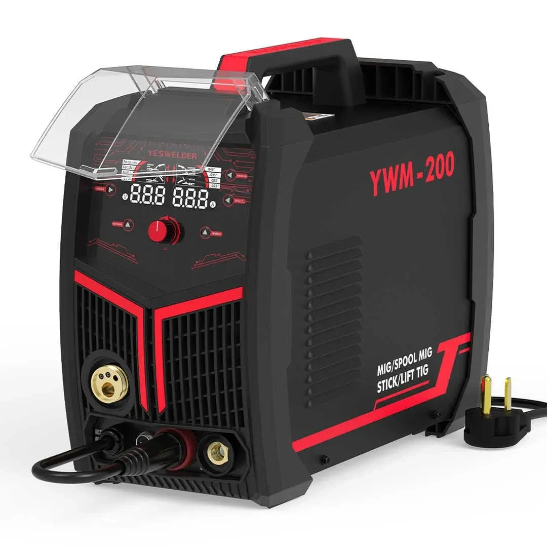 YESWELDER YWM200, The All-in-One Welding Solution for Steel, Stainless Steel, Aluminum, and More