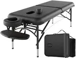 84&#034; Professional Portable Massage Table Folding Adjustable with Carrying Bag