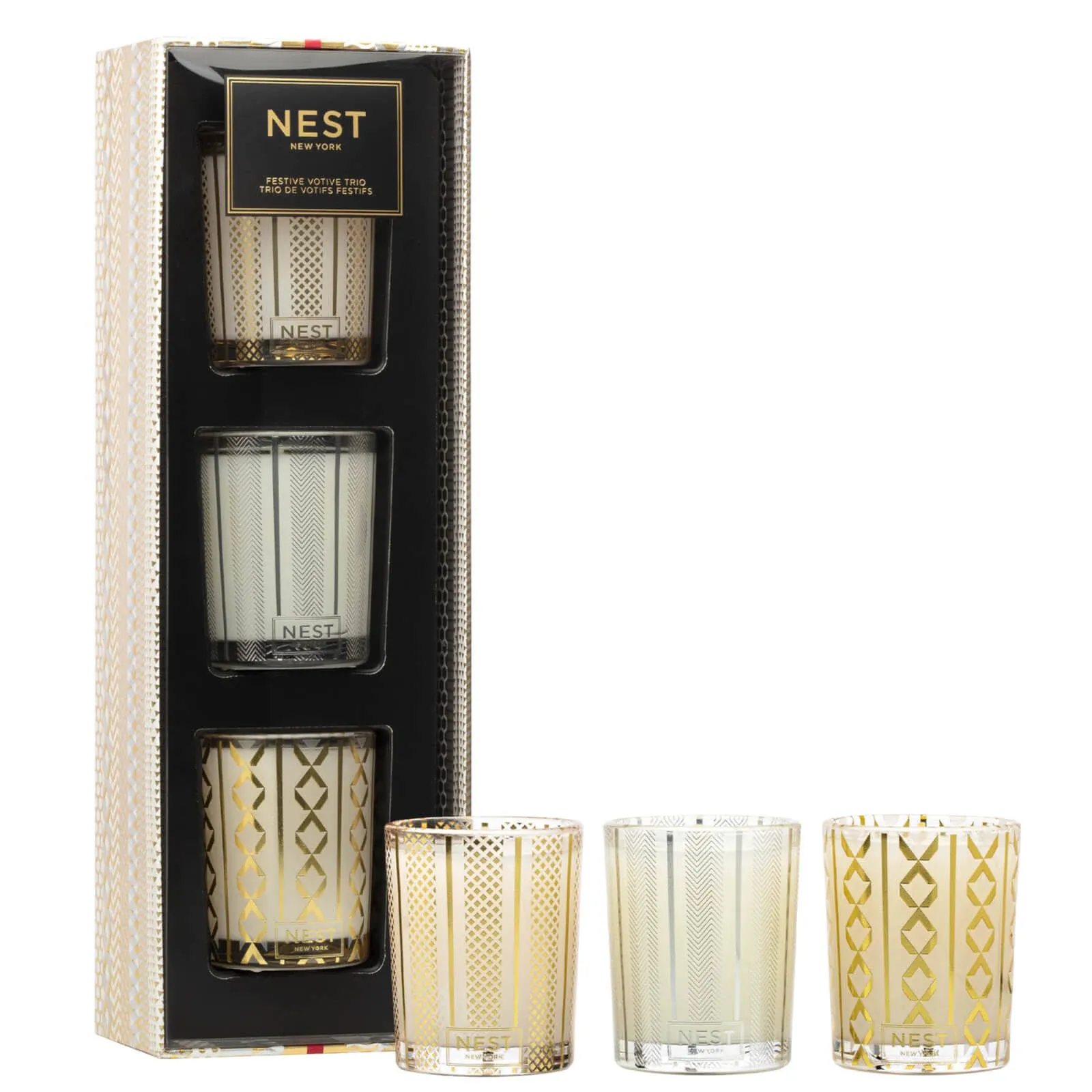 Nest New York Festive Votive Trio Set