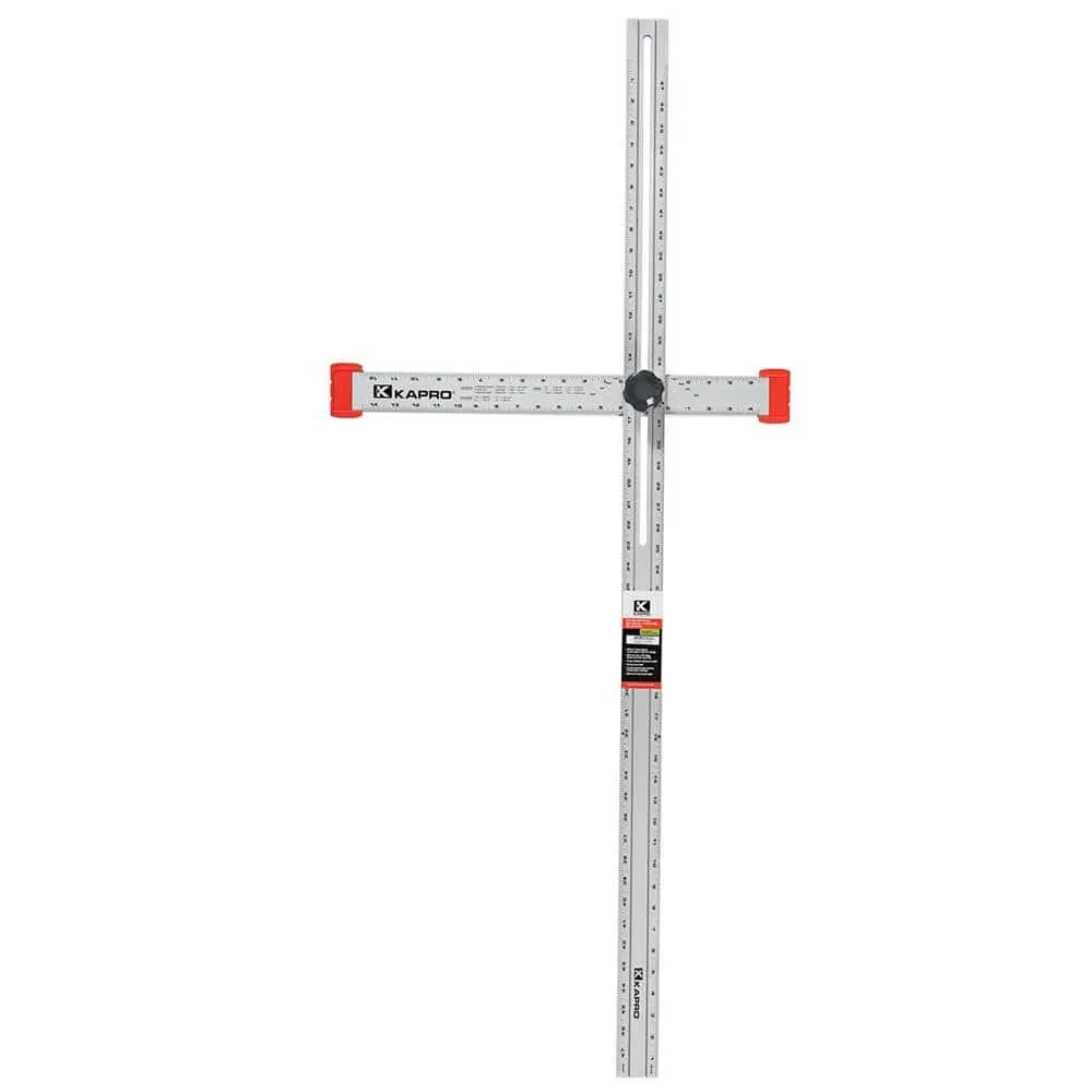 Kapro 48 in. Adjustable Drywall T-Square Heavy Duty Aluminum Carpenter Tool