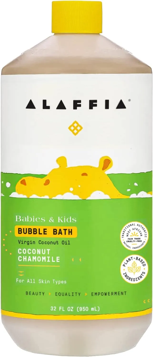 Alaffia Coconut Chamomile Bubble Bath (32 fl oz)