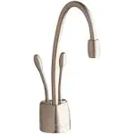 Insinkerator F-HC1100 Indulge Instant Hot Water Dispenser Double Handle Hot and Satin Nickel