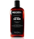 NEW! BRICKELL Men&#039;s Clarifying Gel FACE WASH Natural Organic 8 Oz.