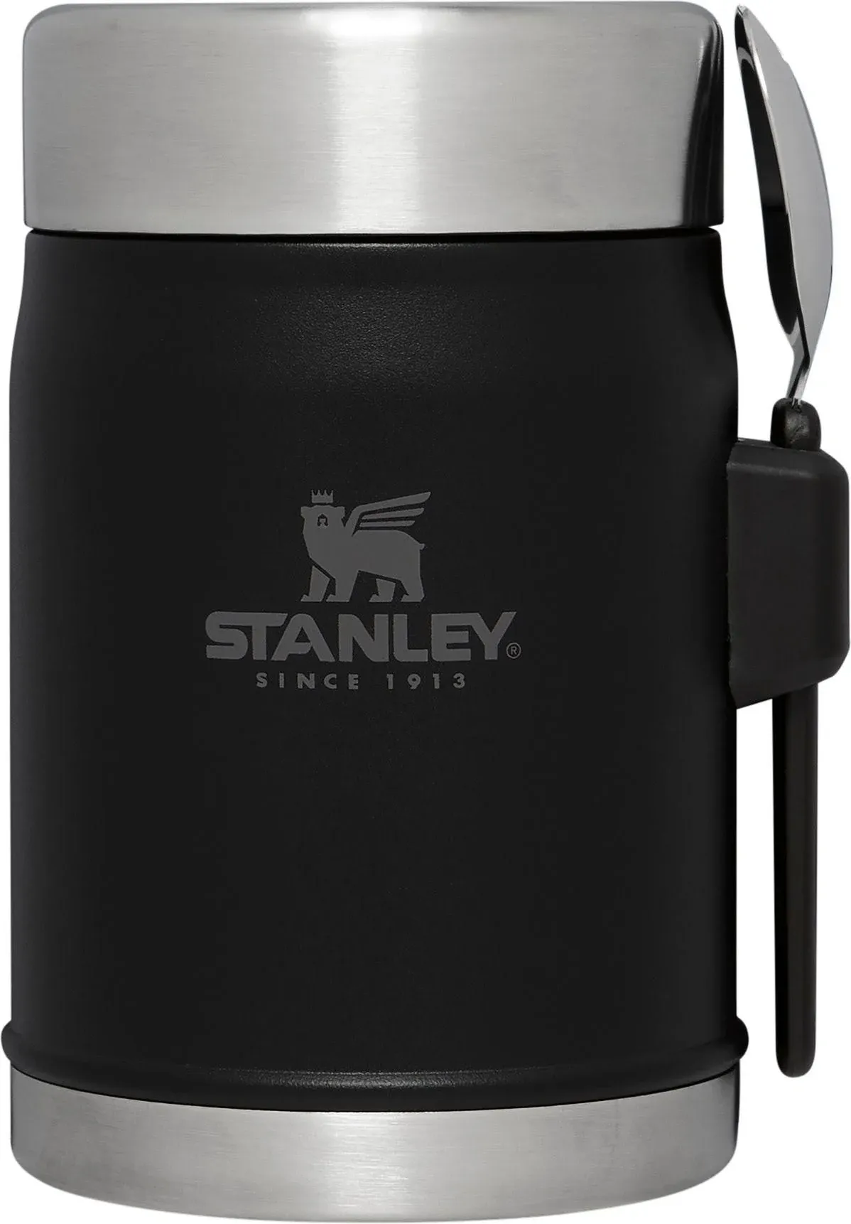 Stanley The Legendary Vacuum Stainless Steel Food Jar with Spork 14 oz