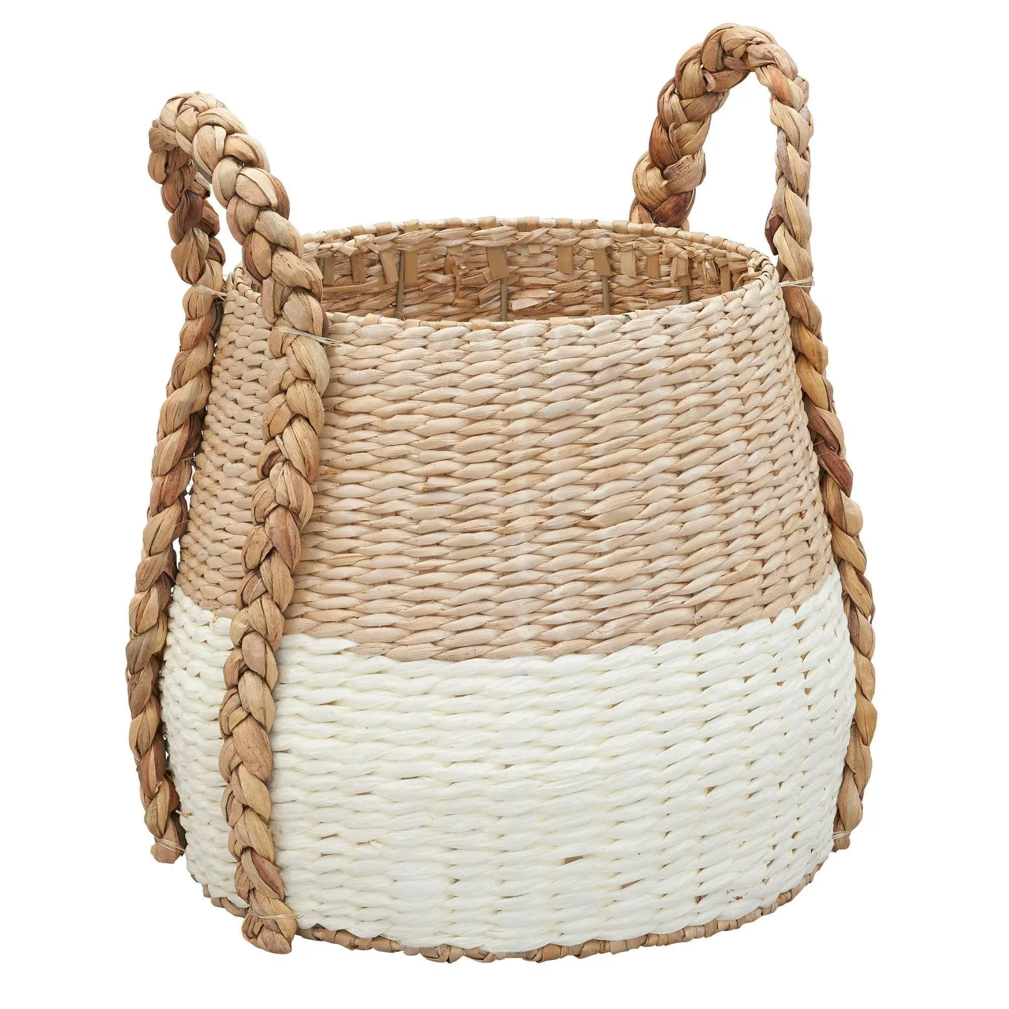 Household Essentials Terra Cattail and Paper Basket