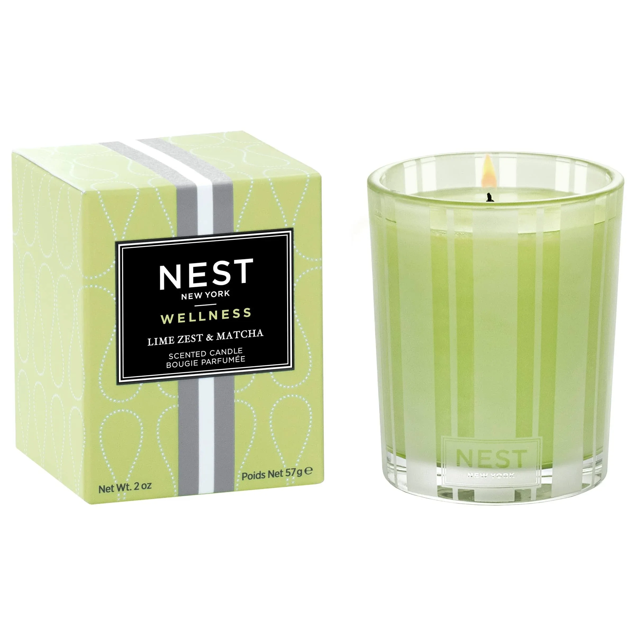 Nest New York Lime Zest & Matcha Candle - Votive