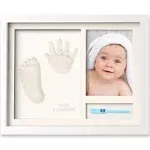 KeaBabies Noel Baby Handprint & Footprint Keepsake Frame