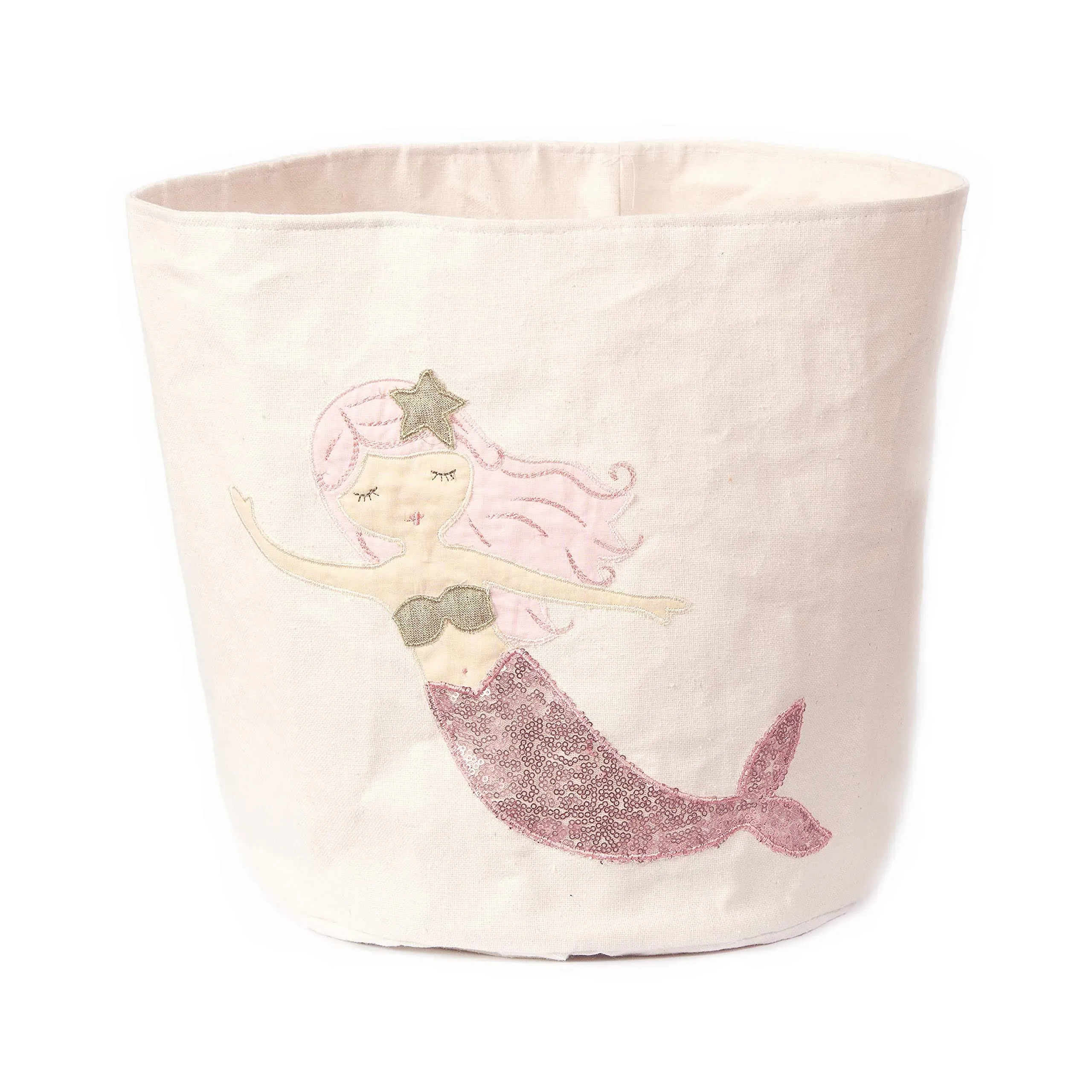 Sequin Storage Bin - Mermaid