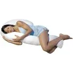 Contour Swan Body Pillow w/Pillowcase &amp; Mesh Laundry Bag - As Seen on TV