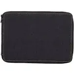 120-slot Black Canvas Pencil Case