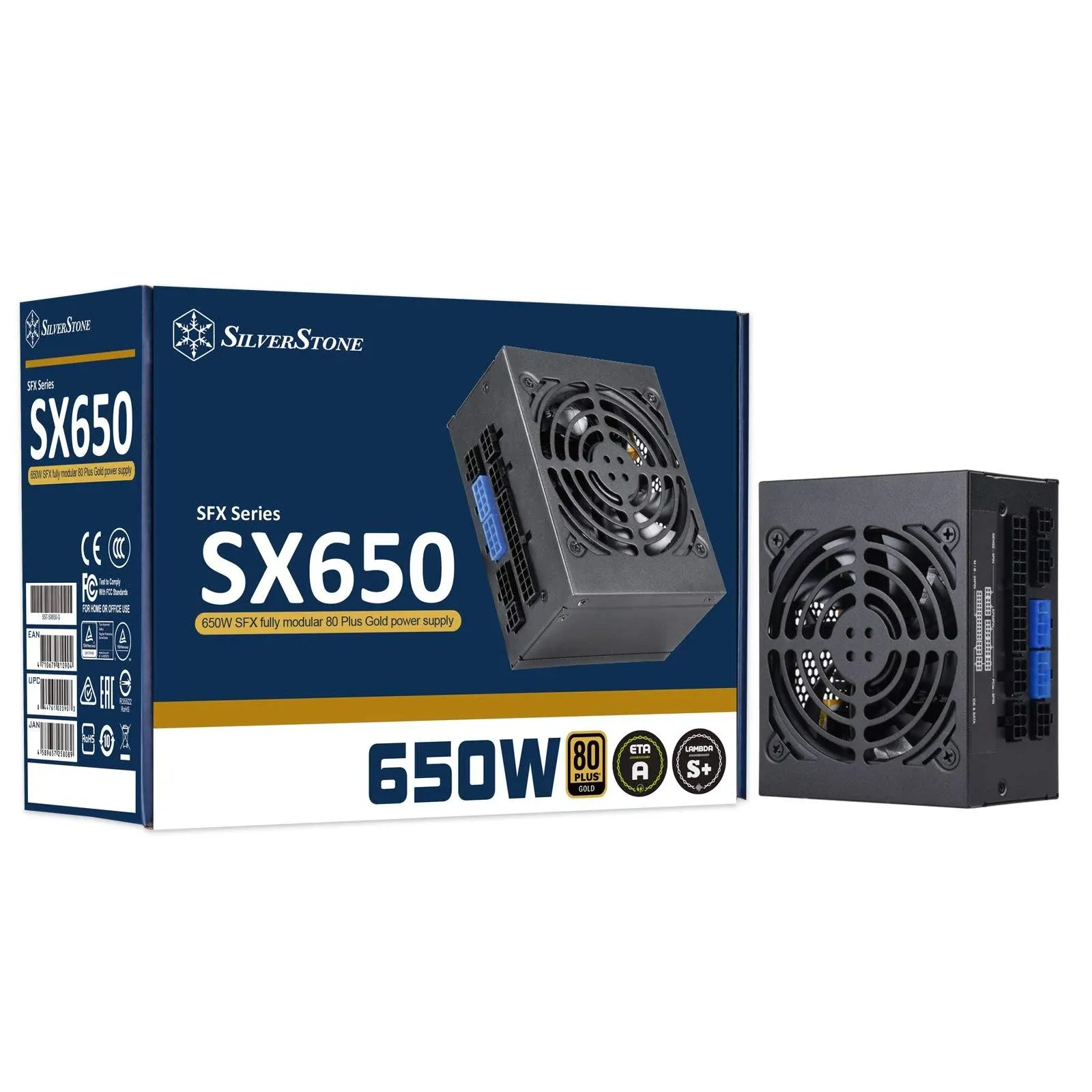 Silverstone SST-SX650-G 650W SFX 80 Plus Gold Certified Full Modular