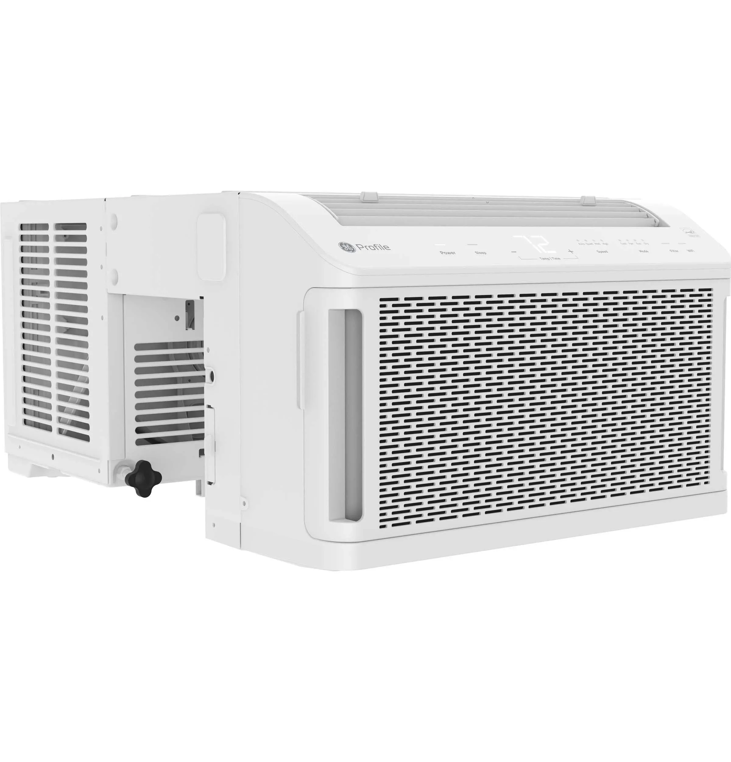 GE Profile ClearView™ 8,300 BTU Smart Ultra Quiet Window Air Conditioner for Medium Rooms up to 350 sq. ft.|^|AHTT08BC