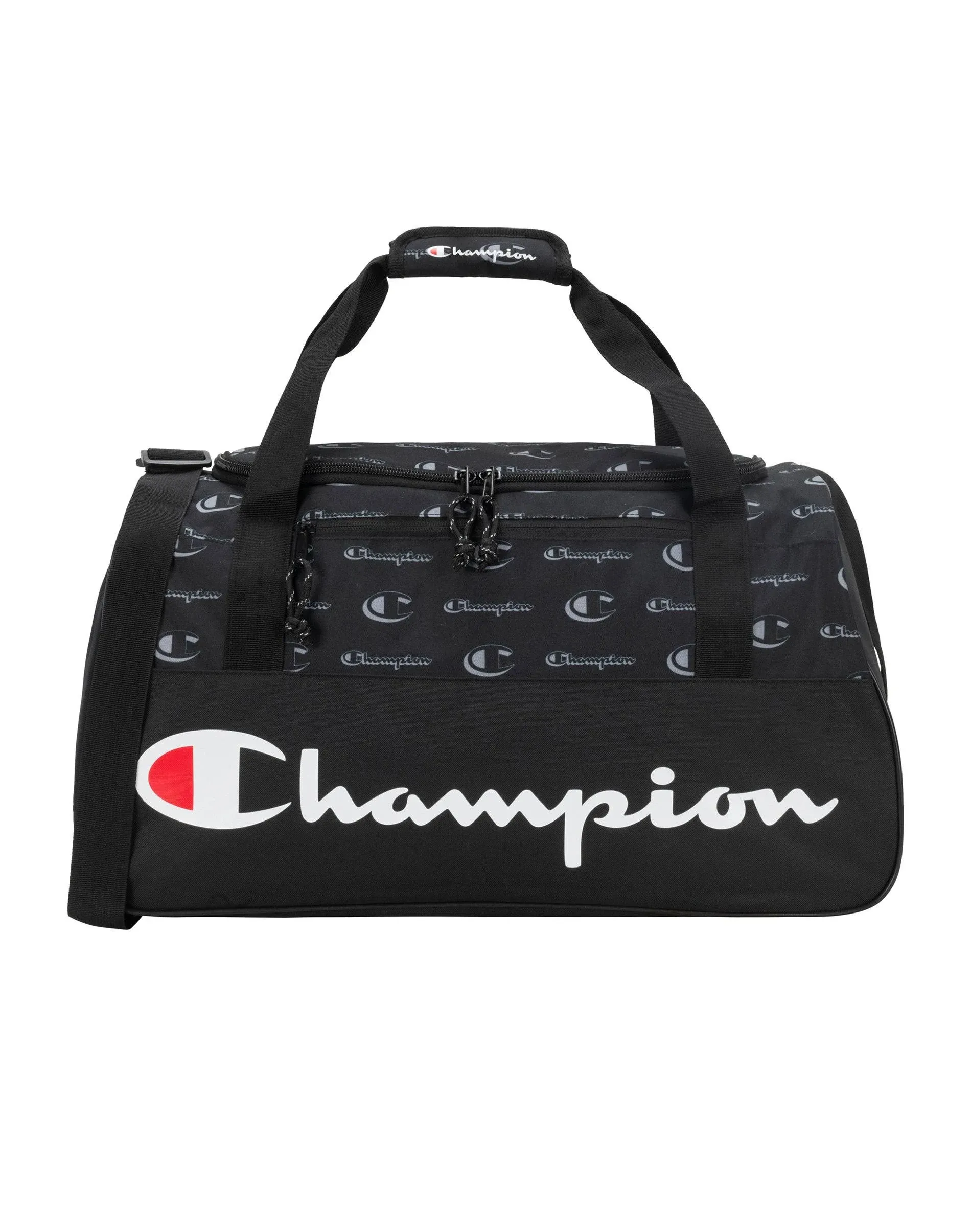 Champion Utility Duffel Bag, Black Traditional, One Size