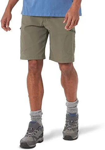 Wrangler New Sz 40 Mens 10&#034; Performance Comfort Flex Cargo Short NWT Sage Green