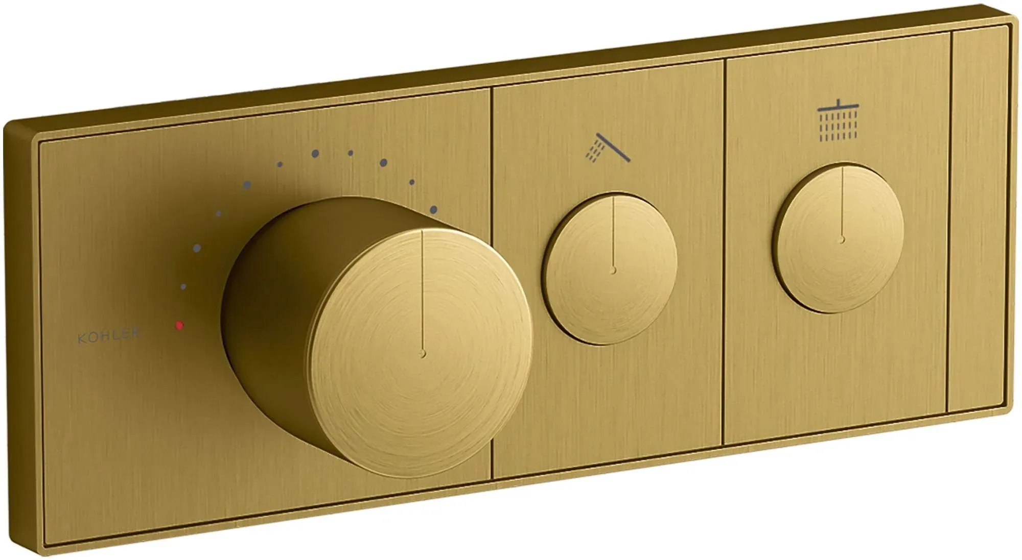 Kohler Anthem Two-Outlet Thermostatic Valve Control Panel