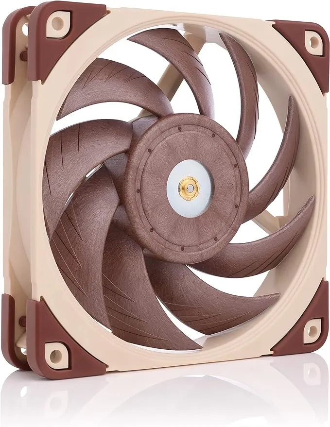 Noctua NF-A12x25 5V PWM, Premium Quiet Fan with USB Power Adaptor Cable, 4-Pin, 5V Version (120mm, Brown)