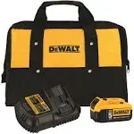 DeWalt DCB205CK 20V Max 5.0Ah Battery Charger Kit with Bag